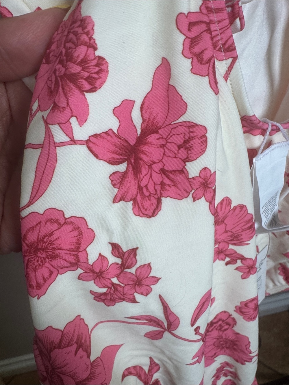 Cupshe Pink Floral One-Piece Swimsuit - Picture 12 of 12